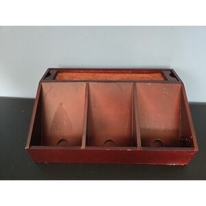 Wood Phone Docking Station for up to 3 Phones - Nightstand Organizer for‎ Men